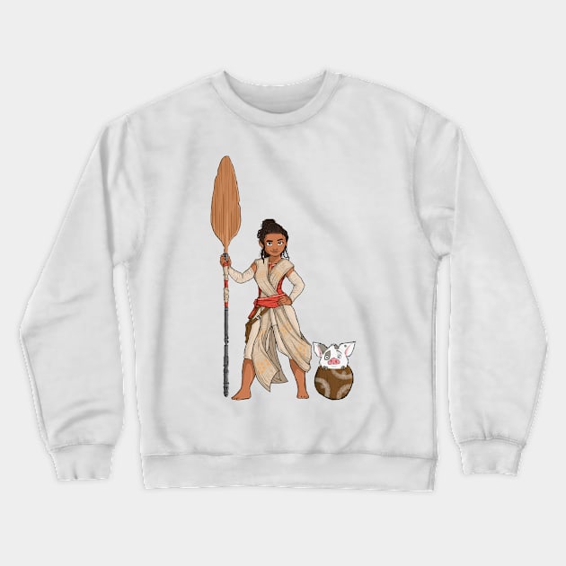 Junkyard Wayfinder Crewneck Sweatshirt by BeepBoopBeep Clothing, Co.